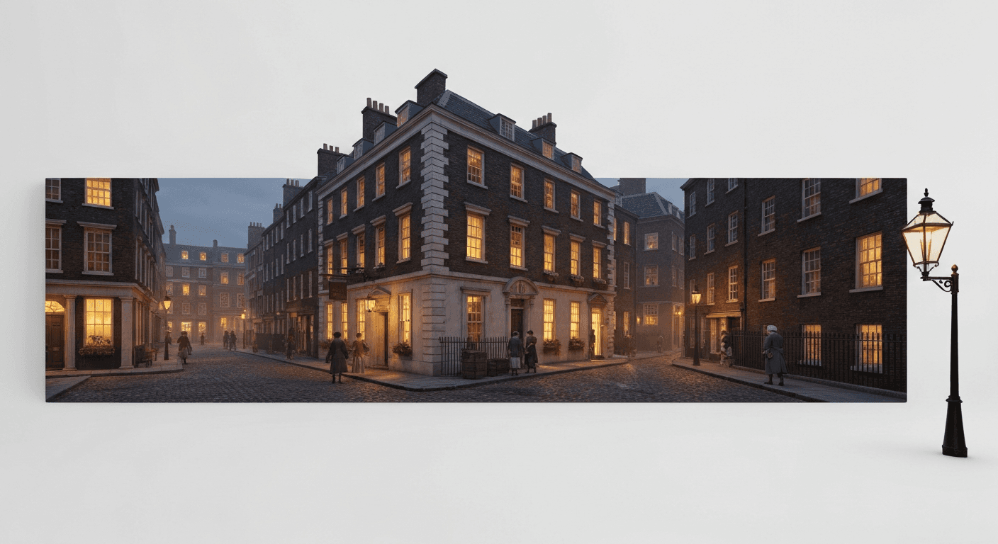 Aldersgate Street, London: Site of John Wesley's "heart strangely warmed testimony," key to the 18th century spiritual revival England.