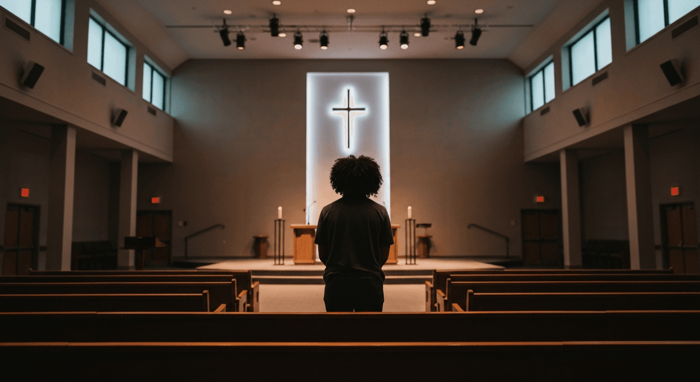 MC Hammer's Oakland journey, a powerful celebrity testimony of faith: God restored after financial ruin. Documentary still.