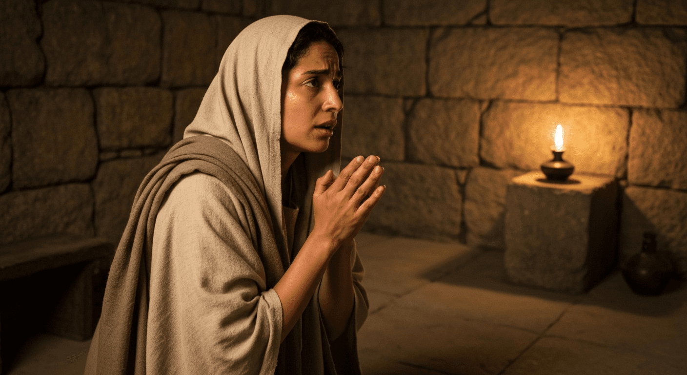 Milan, Italy. 4th C. Faithful mother Monica praying for prodigal son conversion, a powerful testimony of persistent prayer answered.