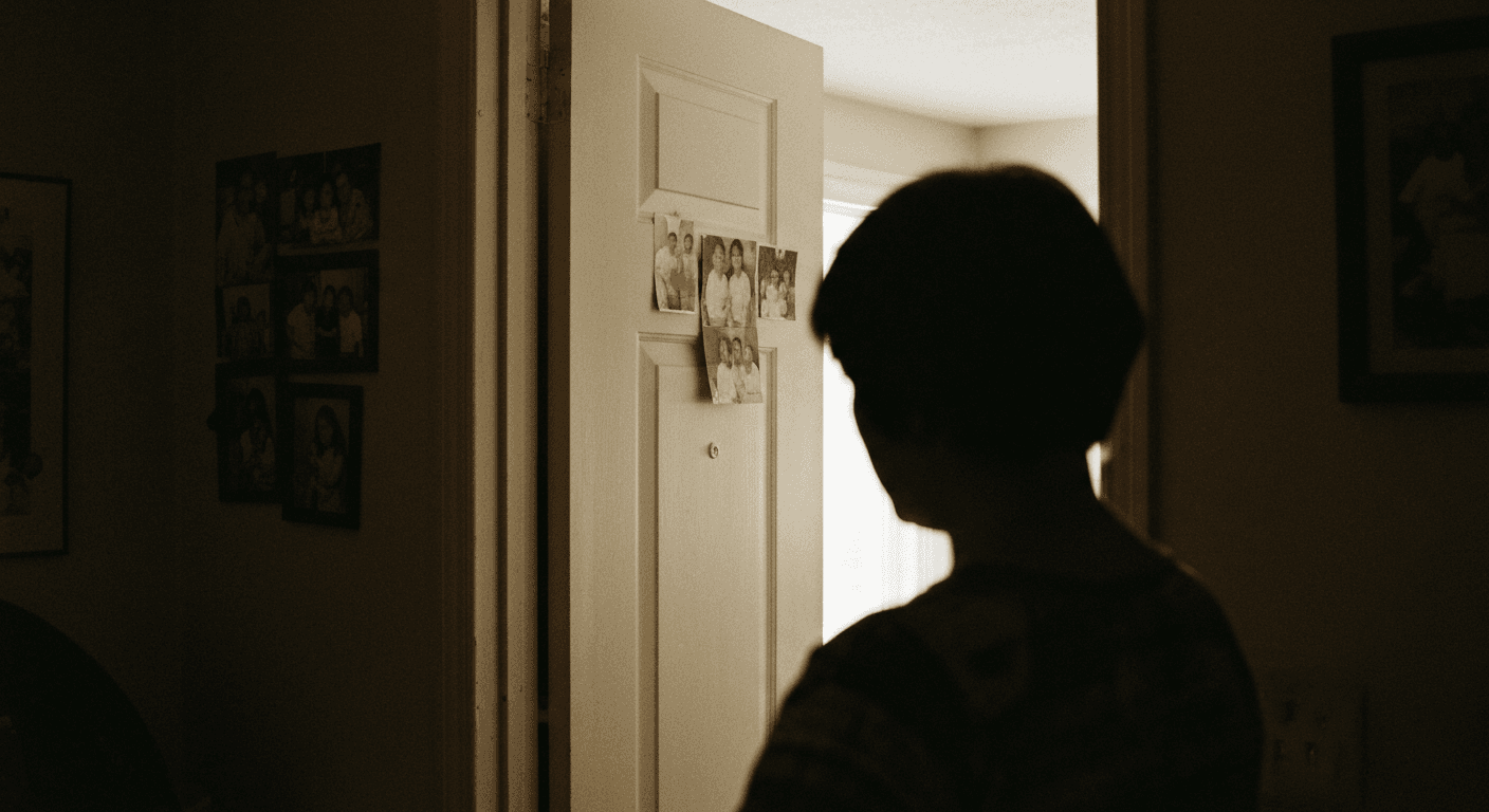 Three Sri Lankan friends, Christian, Buddhist, Muslim, standing arm-in-arm near their rebuilt church.