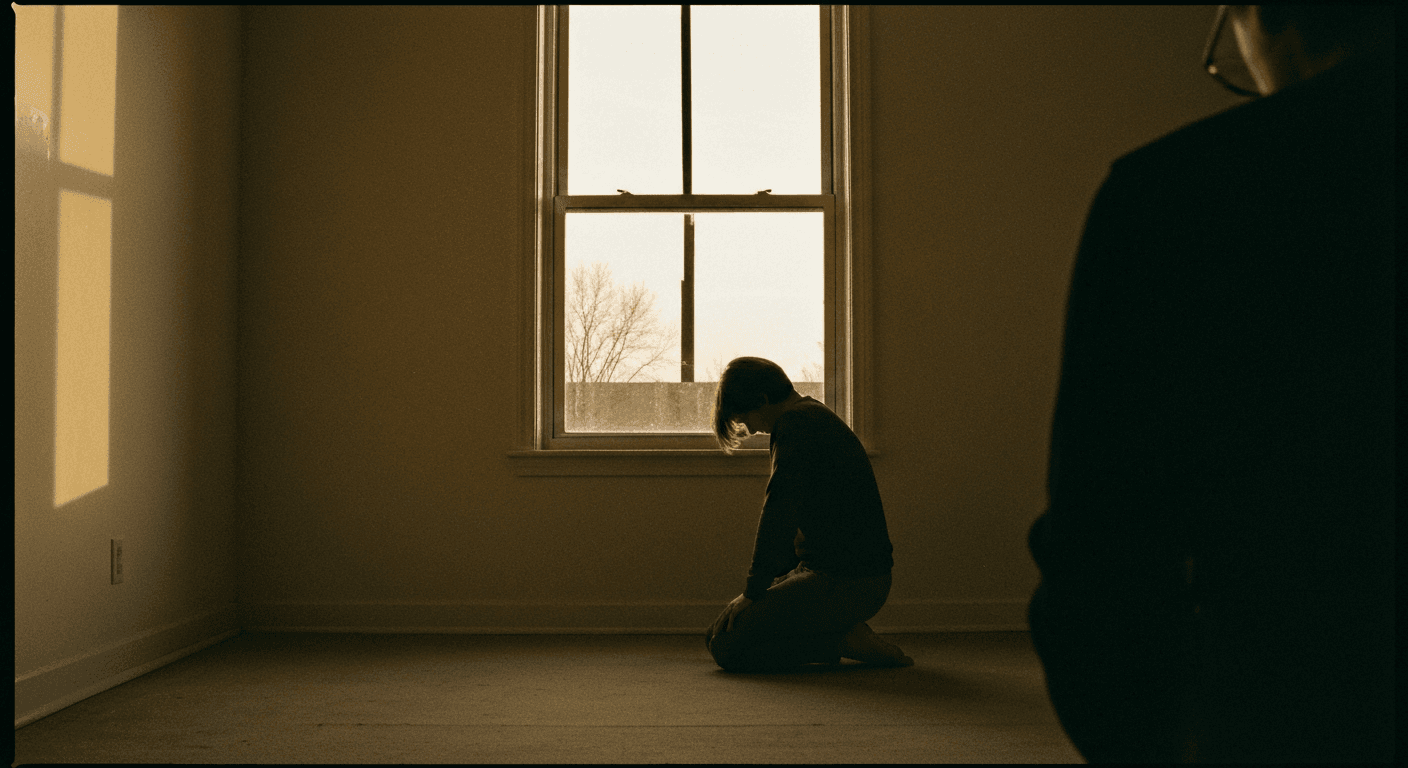 Young woman Allie Schnacky, TikTok Christian influencer, stands smiling in modern Florida setting promoting Israel documentary Walking the Word. ...