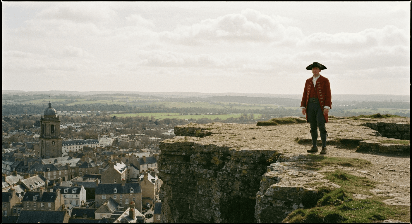 Painting shows John Newton Amazing Grace testimony at sea. Generational sin broken near England, transforming from slave trade to abolitionist.