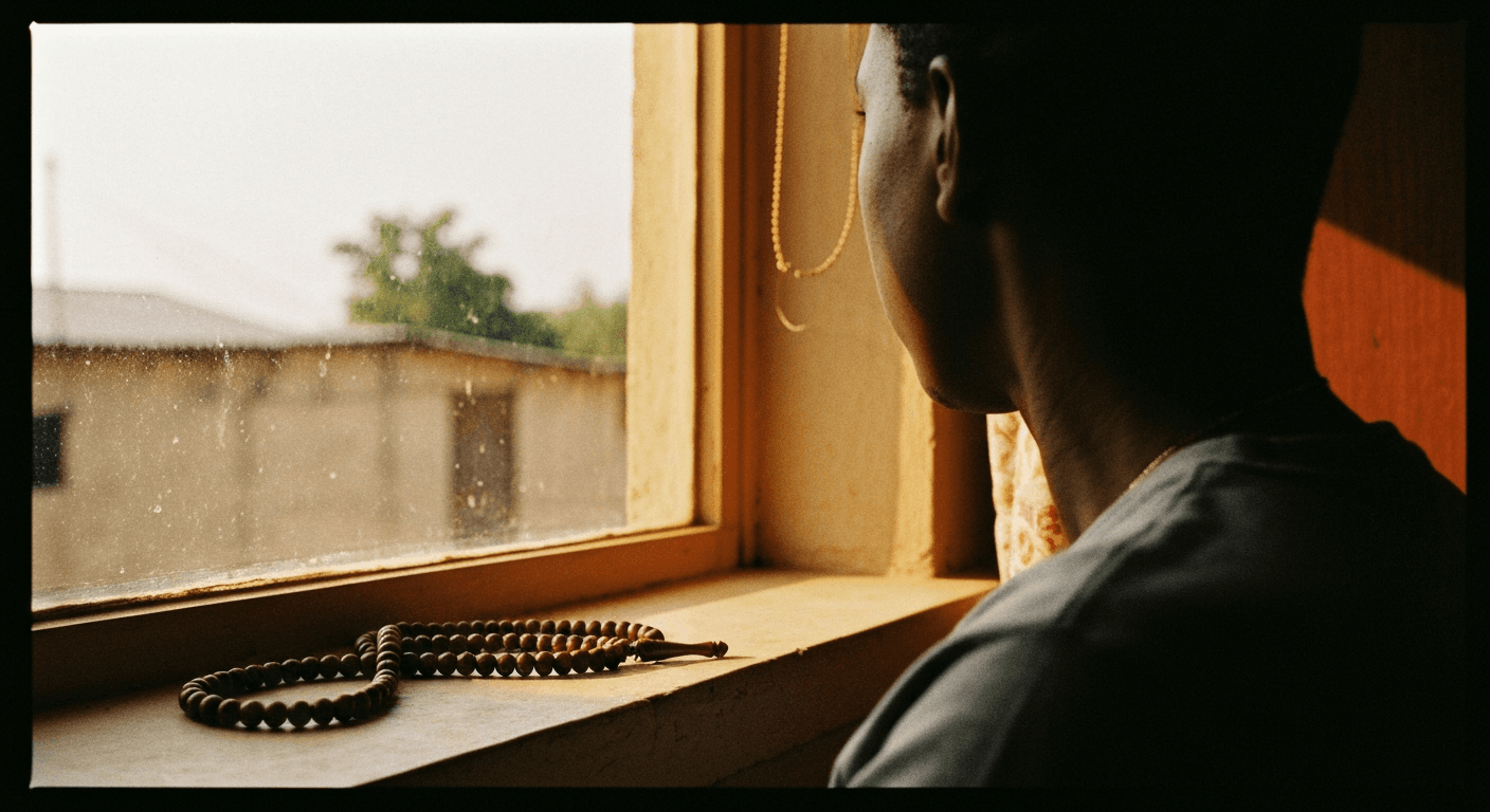 Heidi Baker praying during fasting in Mozambique; missionary kneeling on a simple floor seeking orphanage breakthrough at Iris Global.