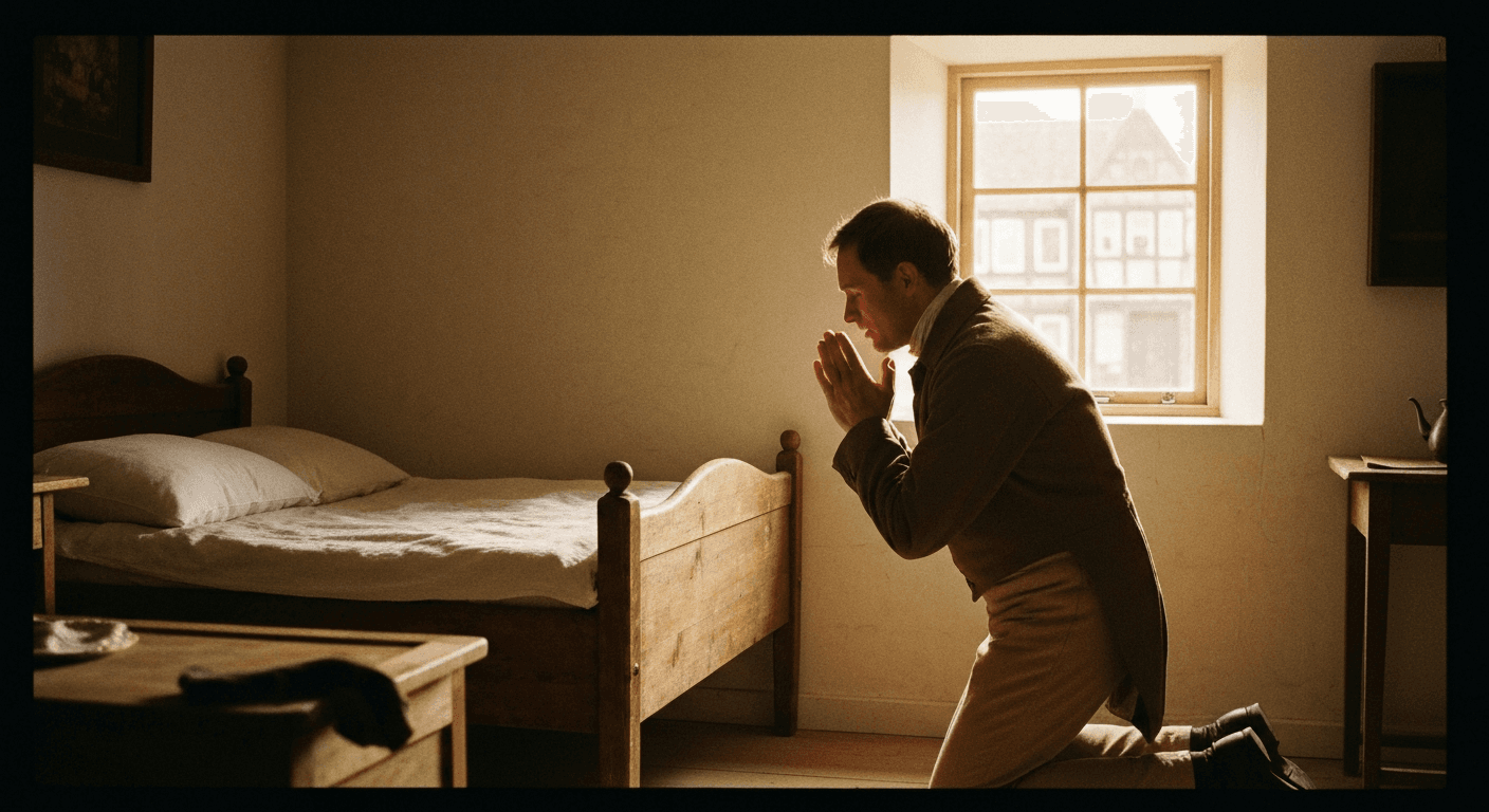 1836 Bristol orphanage miracle England. George Muller testimony provision: God provides in financial crisis as children await food.