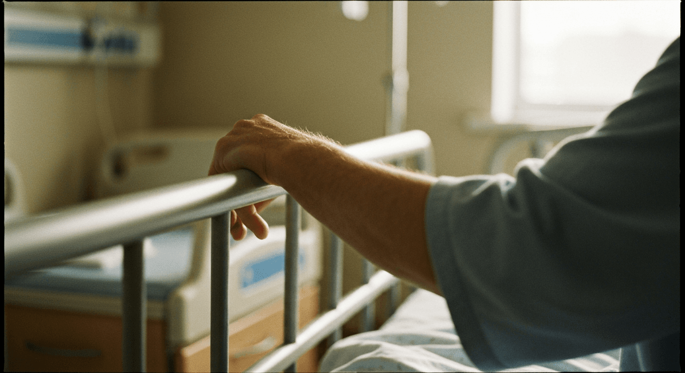 Woman's healing rooms cancer testimony. Carolyn healed in Galilee after eight year cancer battle. Peaceful joy washed over her face. Modern era.