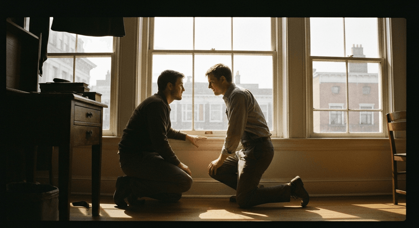 Historical image of Sundar Singh conversion story, a Sikh converted to Christianity, kneeling in Rampur India after his vision of Jesus testimony.