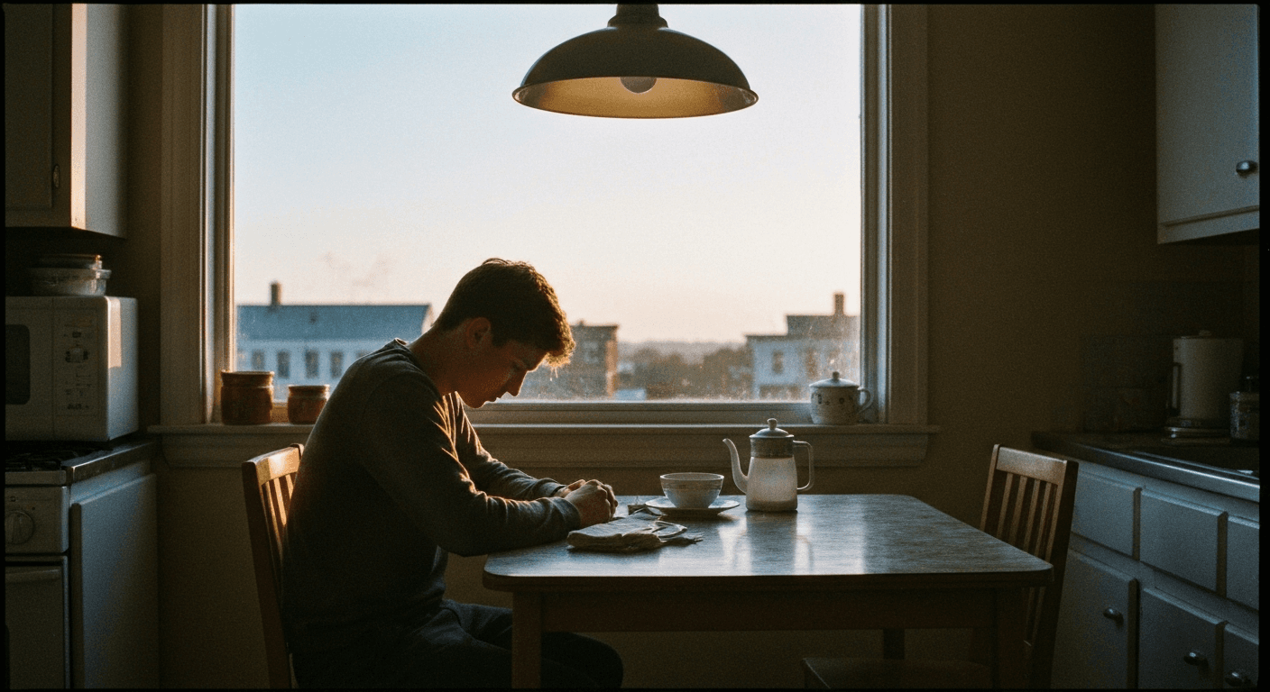 A.W. Tozer as a young man in 1914 Akron, Ohio โ a street preacher's words sending him home to pray and launching a lifetime of pursuit of God