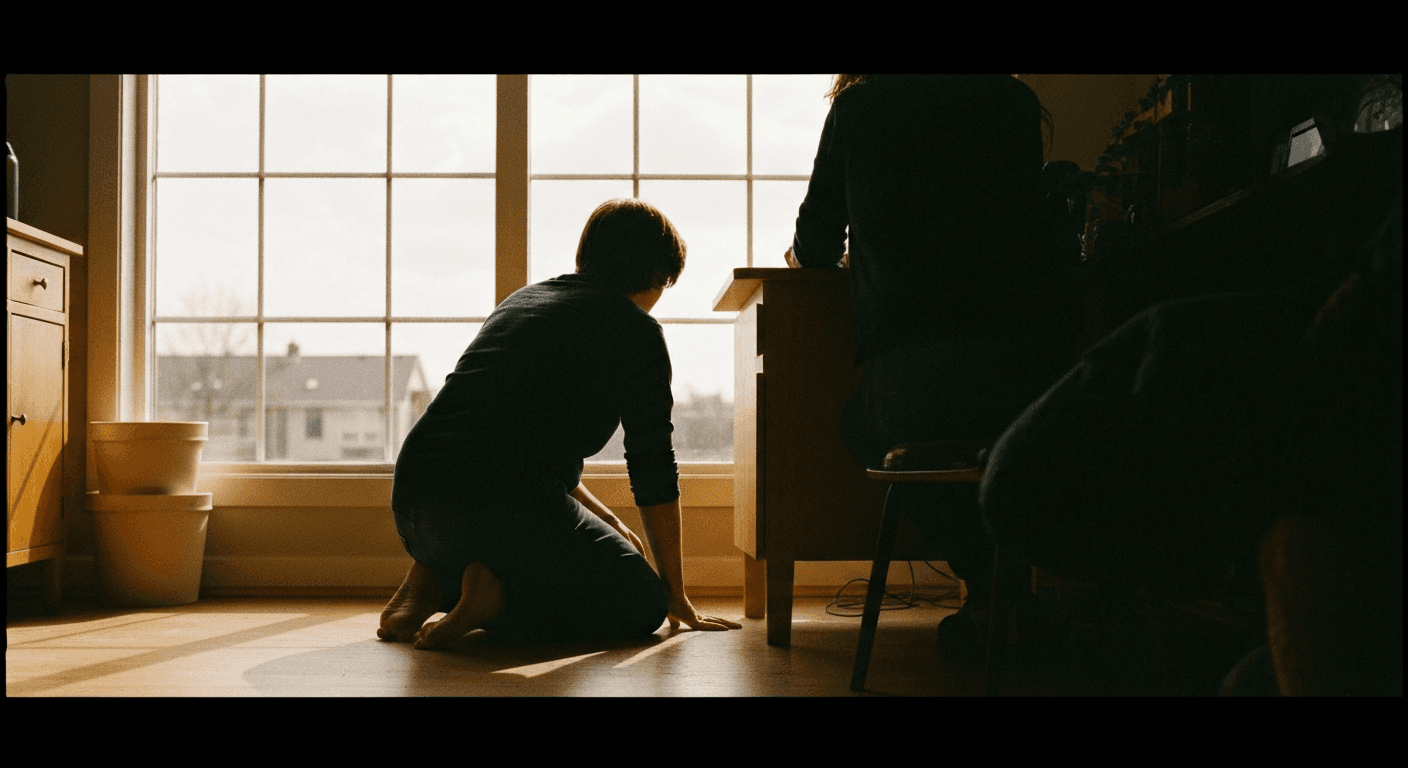 Michael Ray Lewis, the horror filmmaker faith convert, smiles in the US. Promoting "Universe Designed," his intelligent design documentary.