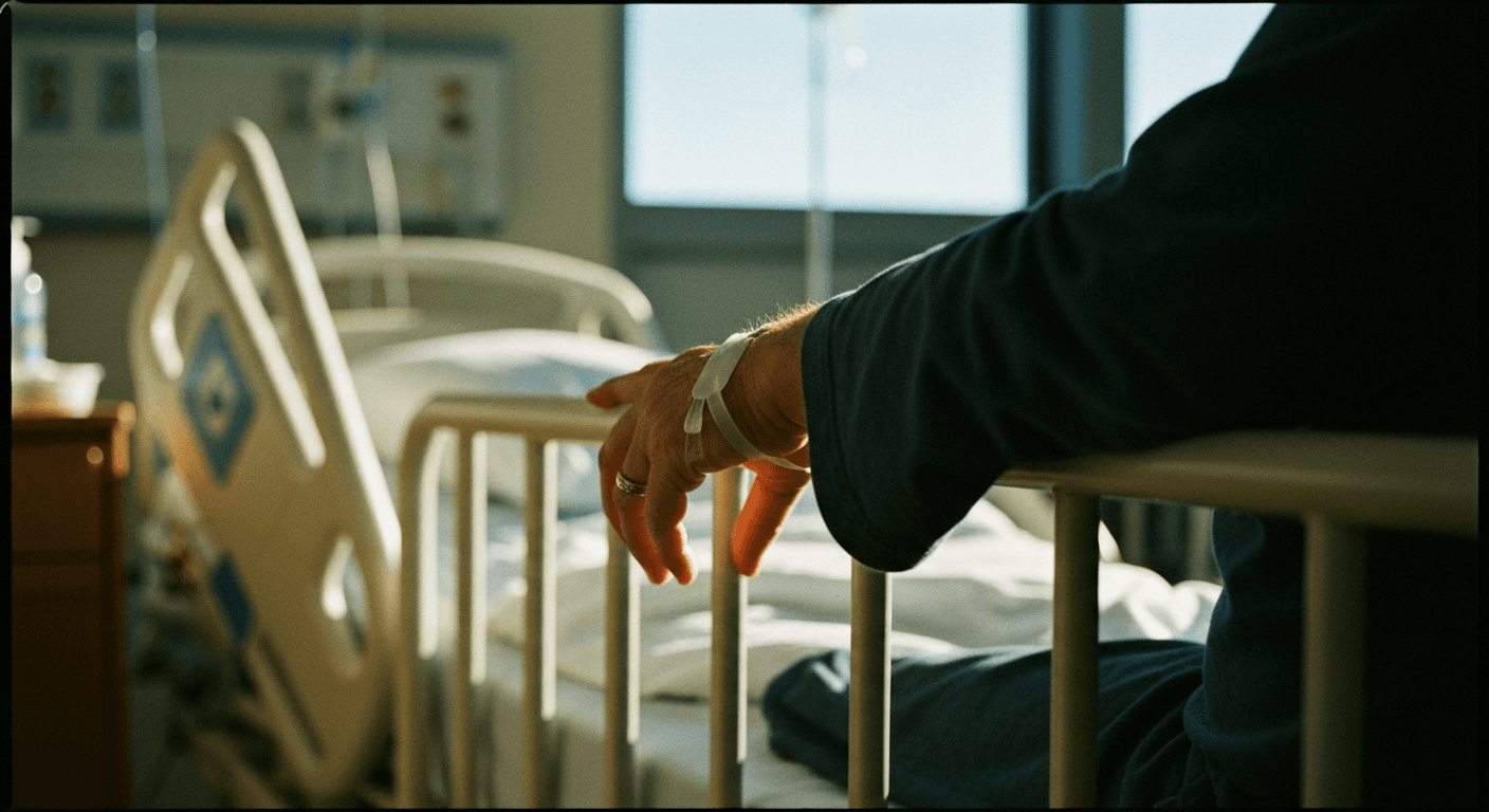 UK man Alex MacDougall shares his "fear to peace cancer" journey. "Encountered God cancer treatment," now a walking miracle.