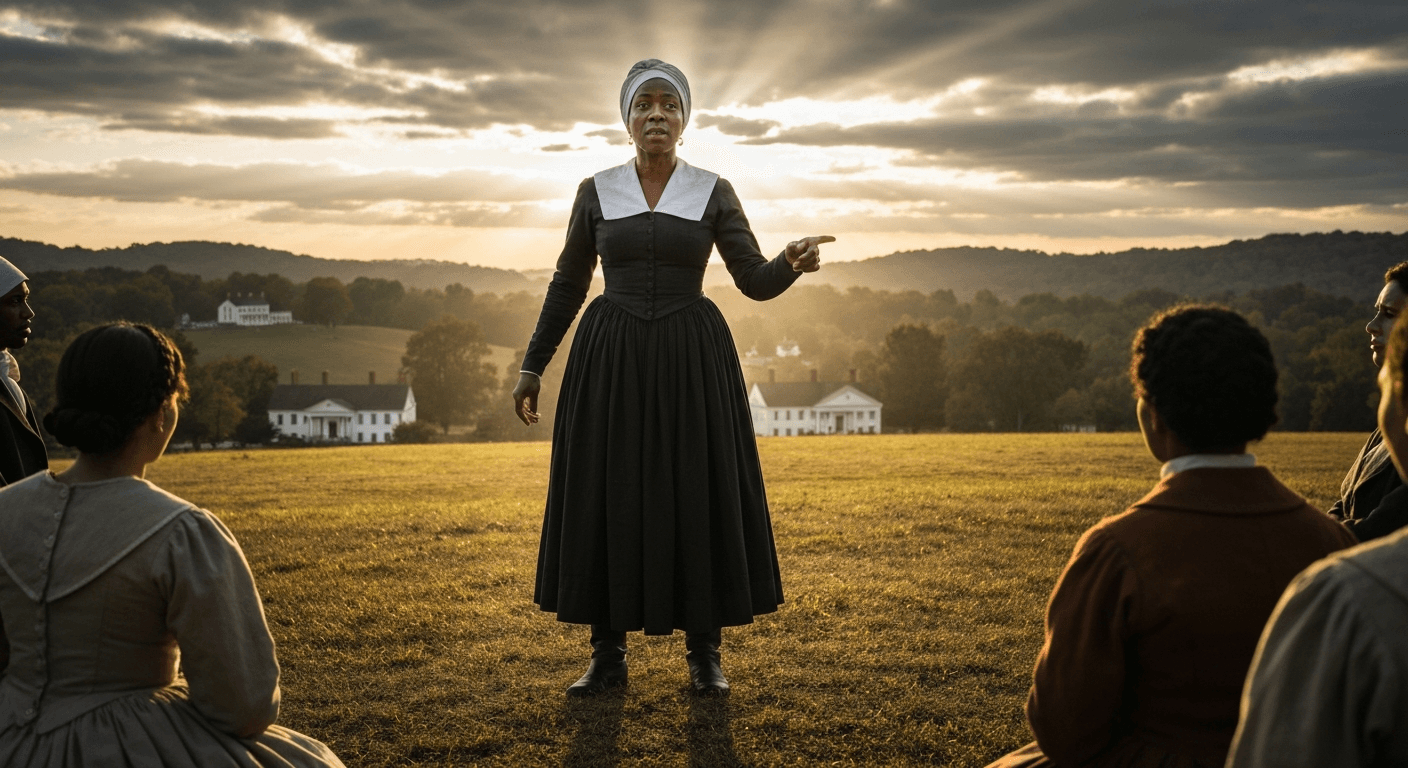 Historical portrait showing Sojourner Truth Christian testimony from slavery to freedom advocate in 1800s New York faith journey