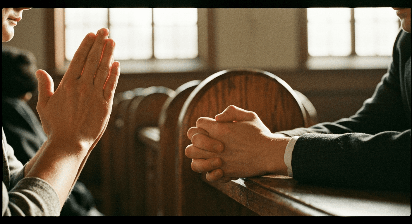 Historical photo of William Seymour at the Azusa Street Revival. Pentecostal revival leader preaching in 1906 Los Angeles, God breaks racial barriers.