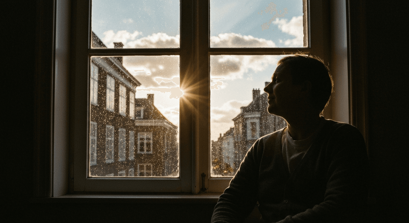 1738 London Christian testimony historical scene: Charles Wesley conversion testimony through prayer. God healed spiritual doubt on Whitsunday.