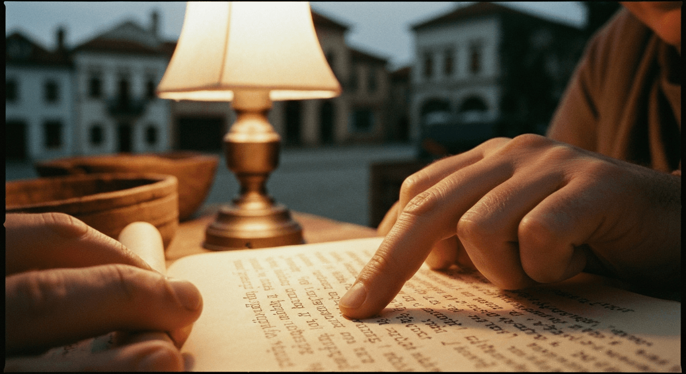 Ephesus scene: Philosopher converted to Christianity. Justin Martyr testimony conversion during Roman Empire Christian persecution.