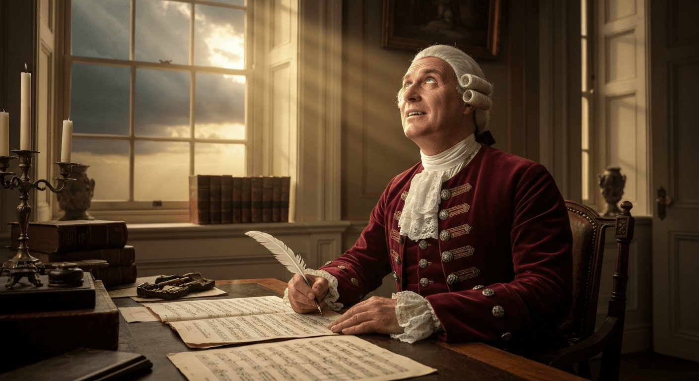 1741 London: Handel messiah divine inspiration testimony, a breakthrough during financial crisis. Composer experienced God presence writing masterp...