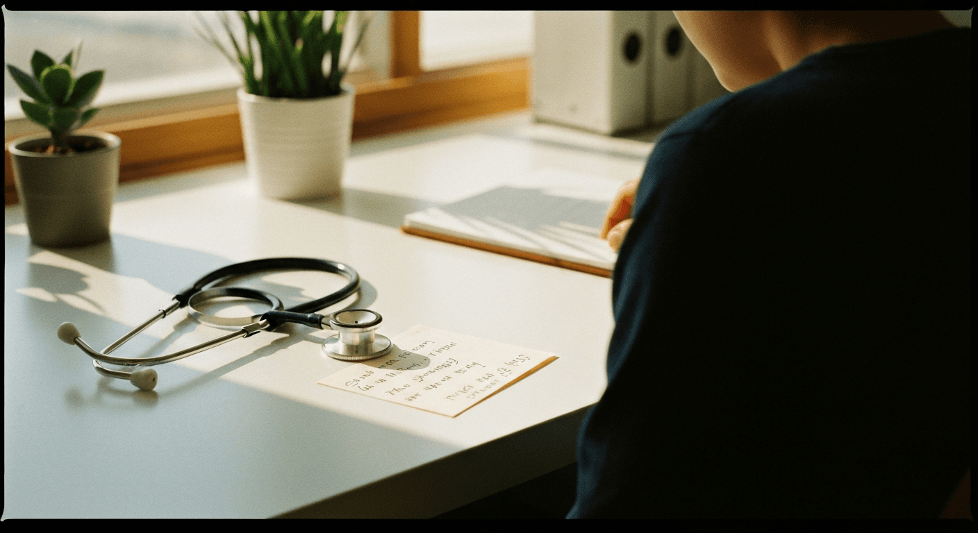 Jill Falco, USA: Smiling after her endometrial cancer testimony. God speaks during cancer, healing fear cancer family history.