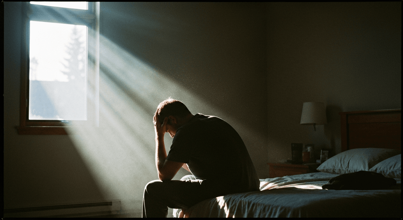 Johnny Cash testimony backdrop: Dark Tennessee cave resembles the depths he faced before redemption. Man in Black saved.