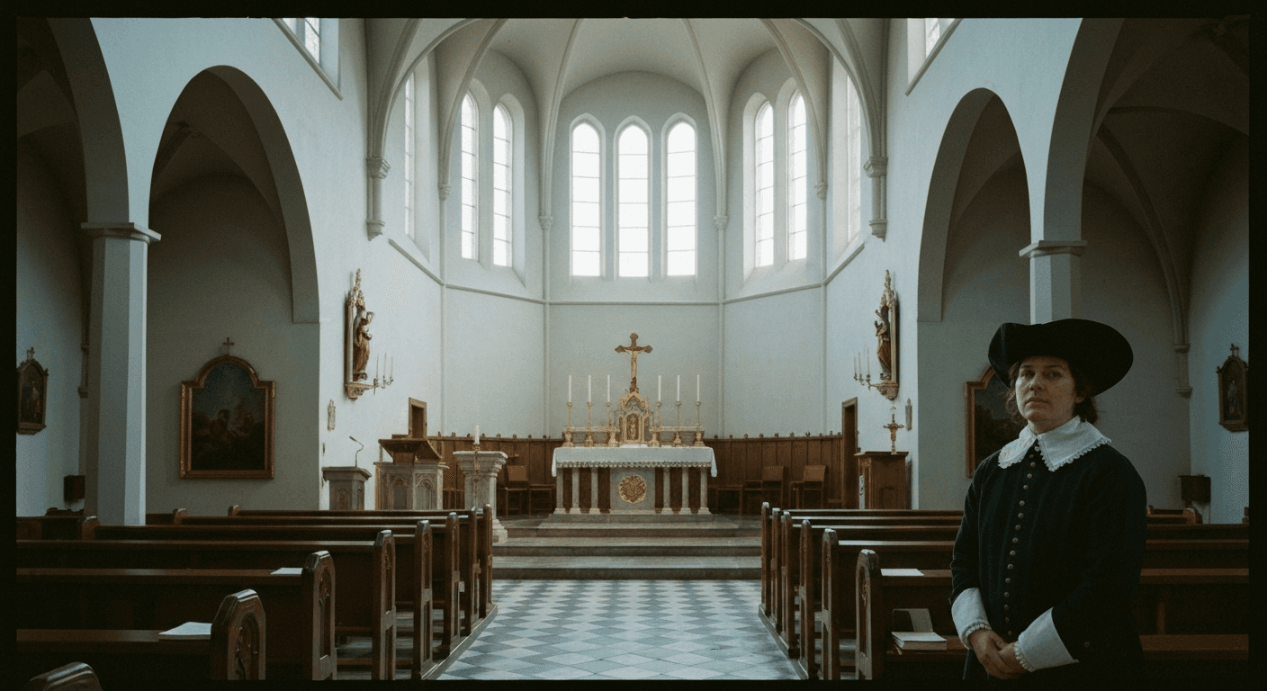 Lorraine, France: Brother Lawrence testimony peace, finding God through suffering by practicing presence of God in humble kitchen.