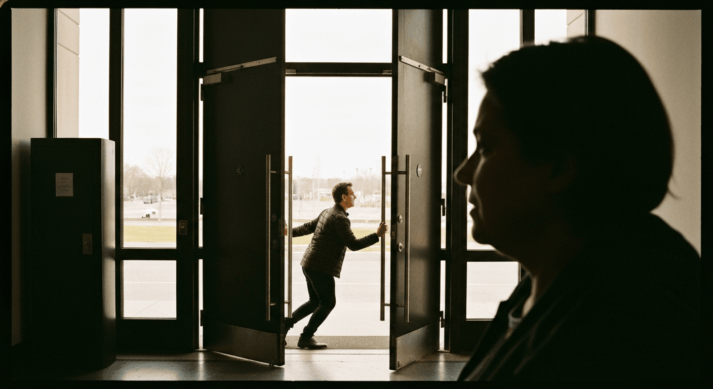 Pilgrim on Camino de Santiago spiritual experience. Man with backpack walks path in Spain. Letting go of control faith deepens on pilgrimage.