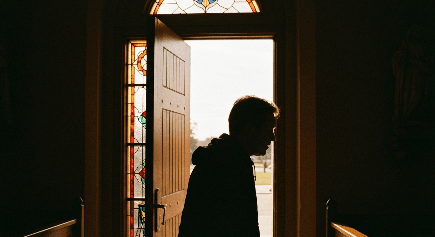 Documentary scene: Tim Tebow testimony miraculous birth in the Philippines. Missionary family birth miracle fuels Christian athlete NFL testimony.