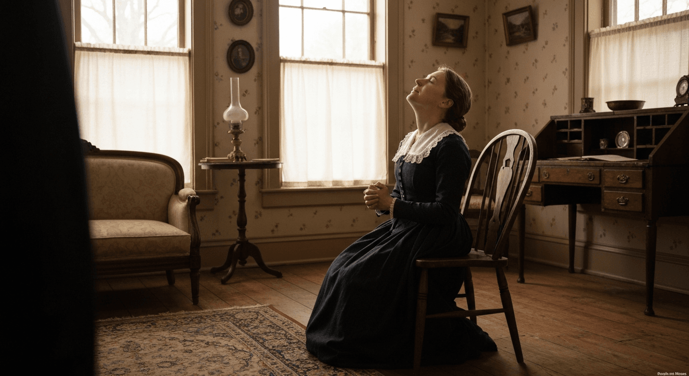 Phoebe Palmer holiness testimony, 1800s New York. Methodist leader shares her entire sanctification experience testimony.