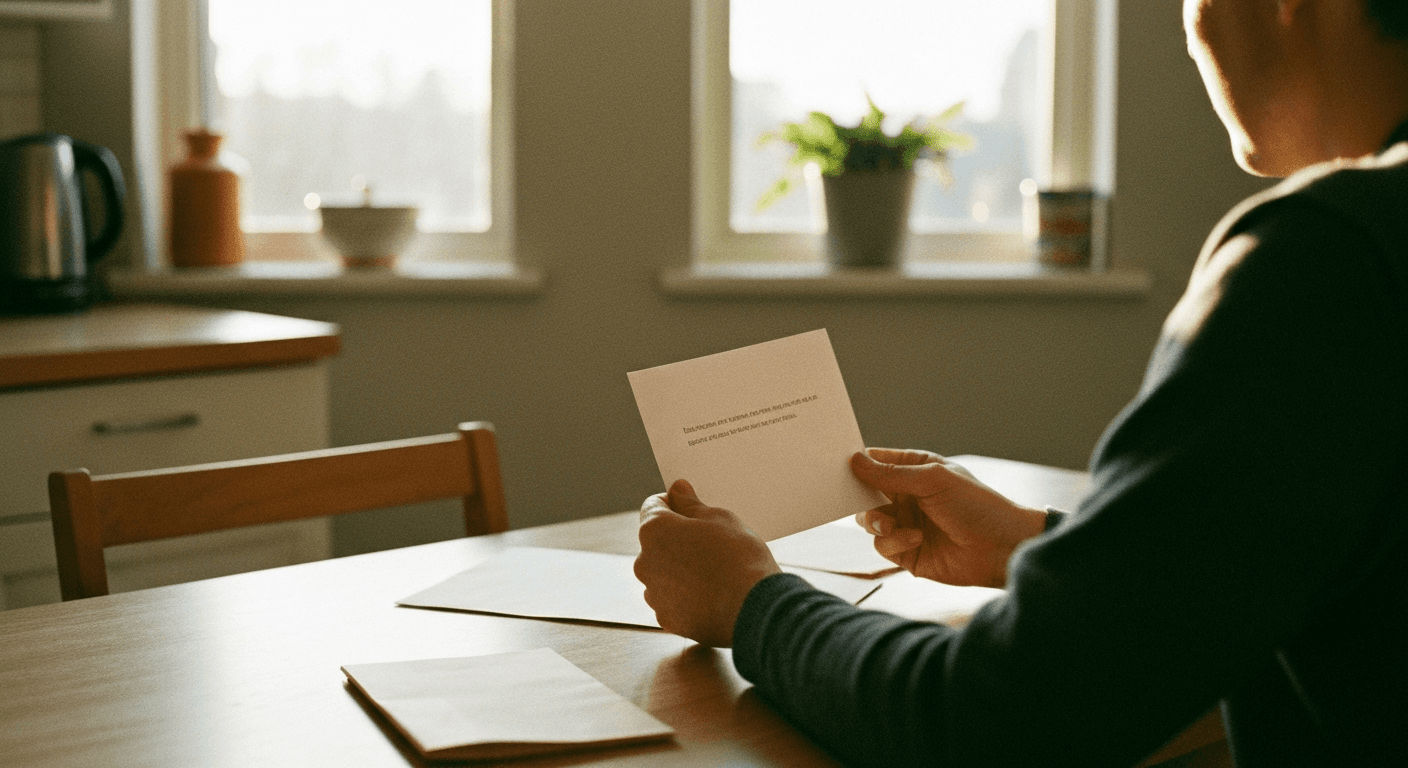 Modern-day rent miracle testimony. Single mother receives envelope from stranger, Holy Spirit provides money for eviction. Financial provision Holy Spirit in Birmingham UK.