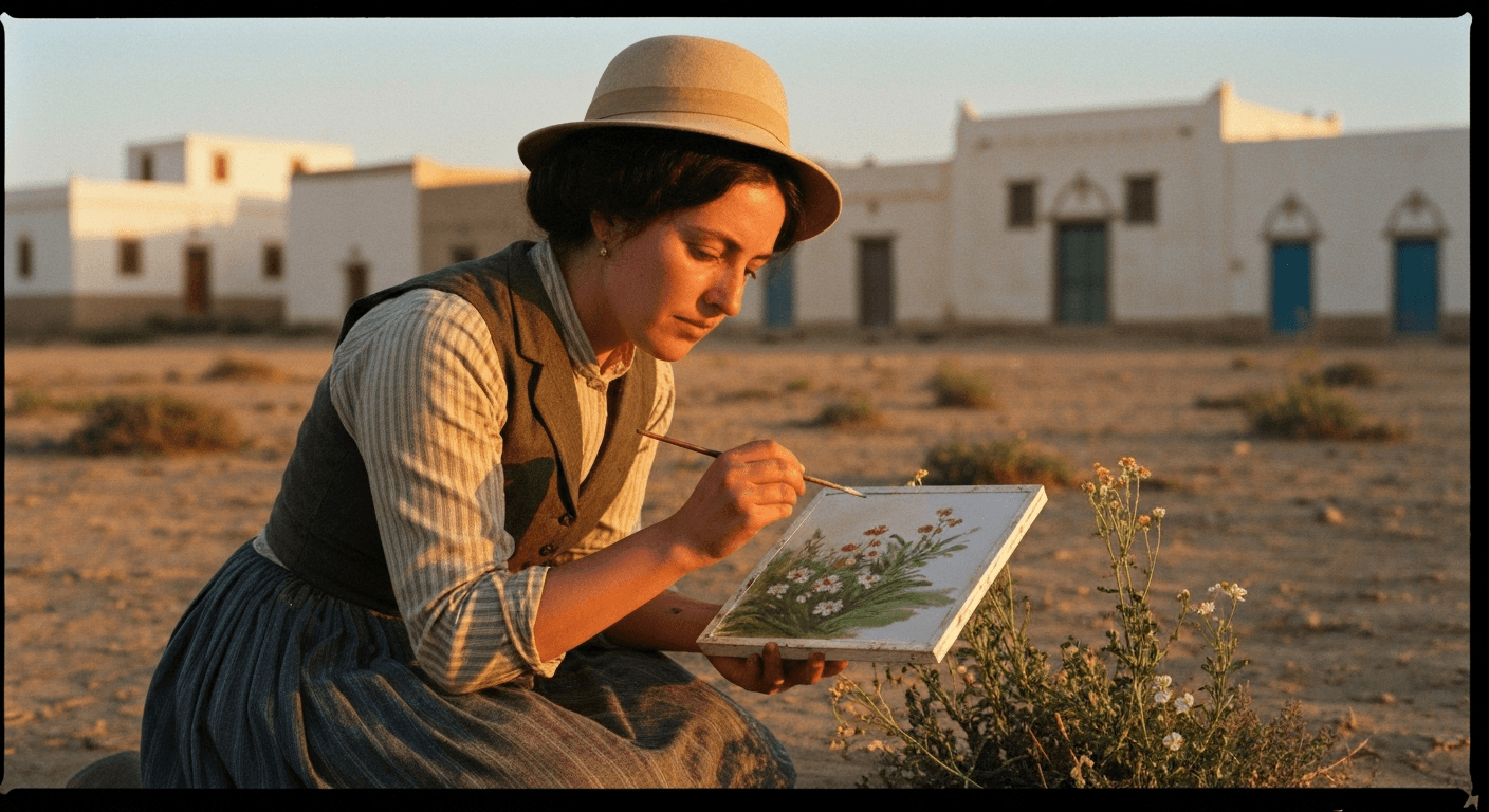 Lilias Trotter, artist encounter God painting desert wildflowers faith in Algiers. Ordinary moment nature deepened her faith.