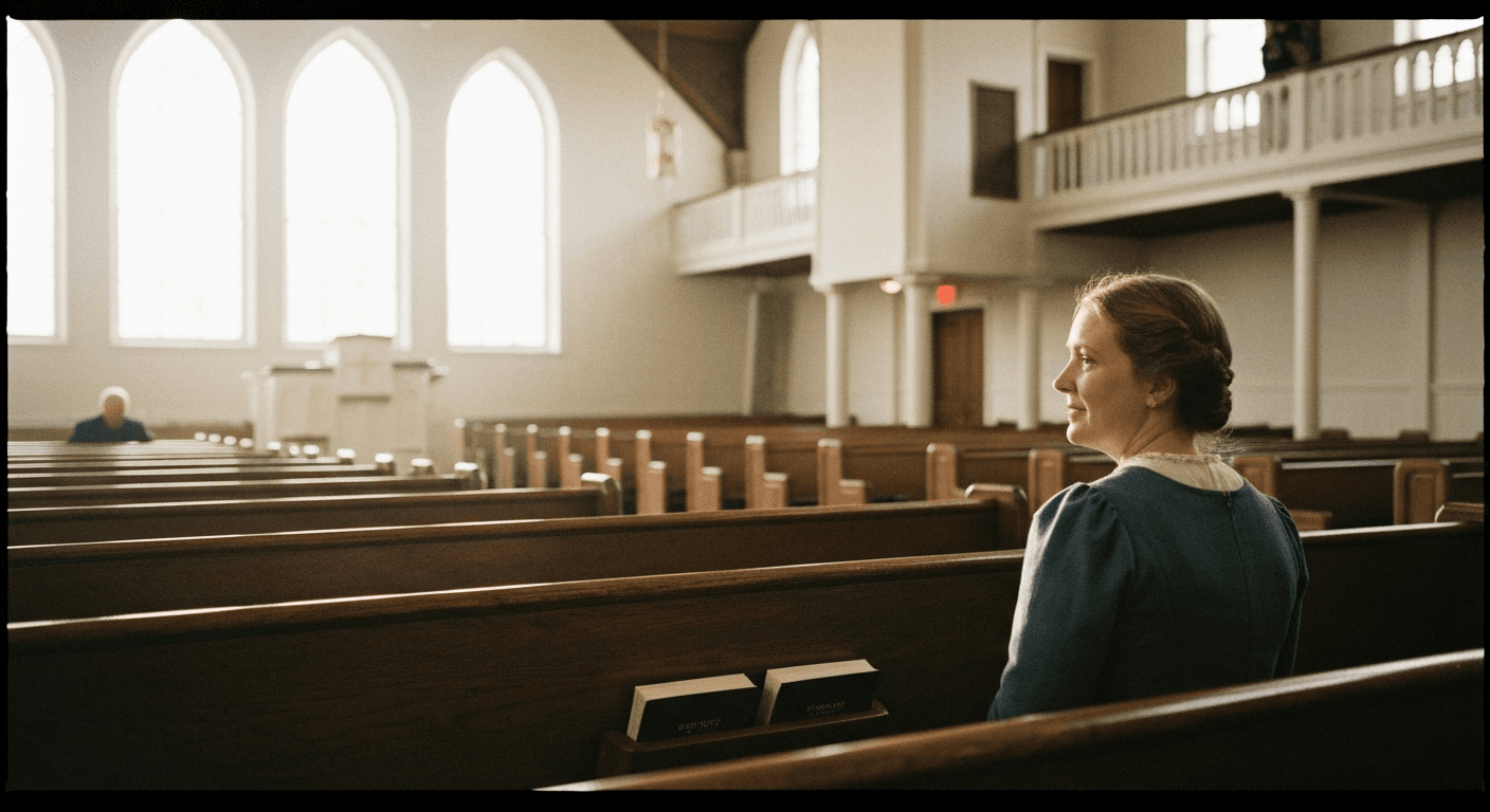 Fanny Crosby salvation story: Blind hymn writer testimony in 19th century NYC. Blessed Assurance writer, testimony of overcoming blindness.