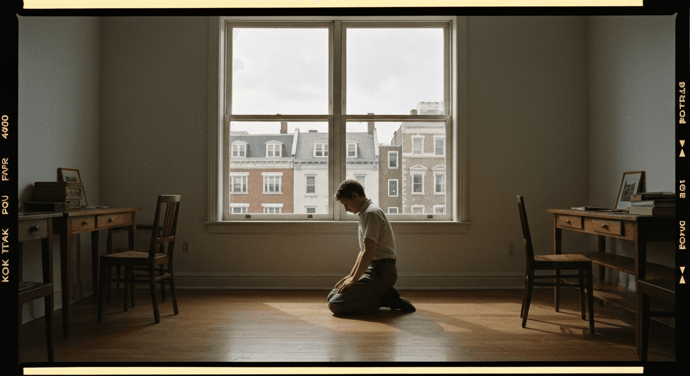 Los Angeles: Emotional scene from a Billy Graham crusade testimony. Could this offer PTSD healing through faith?