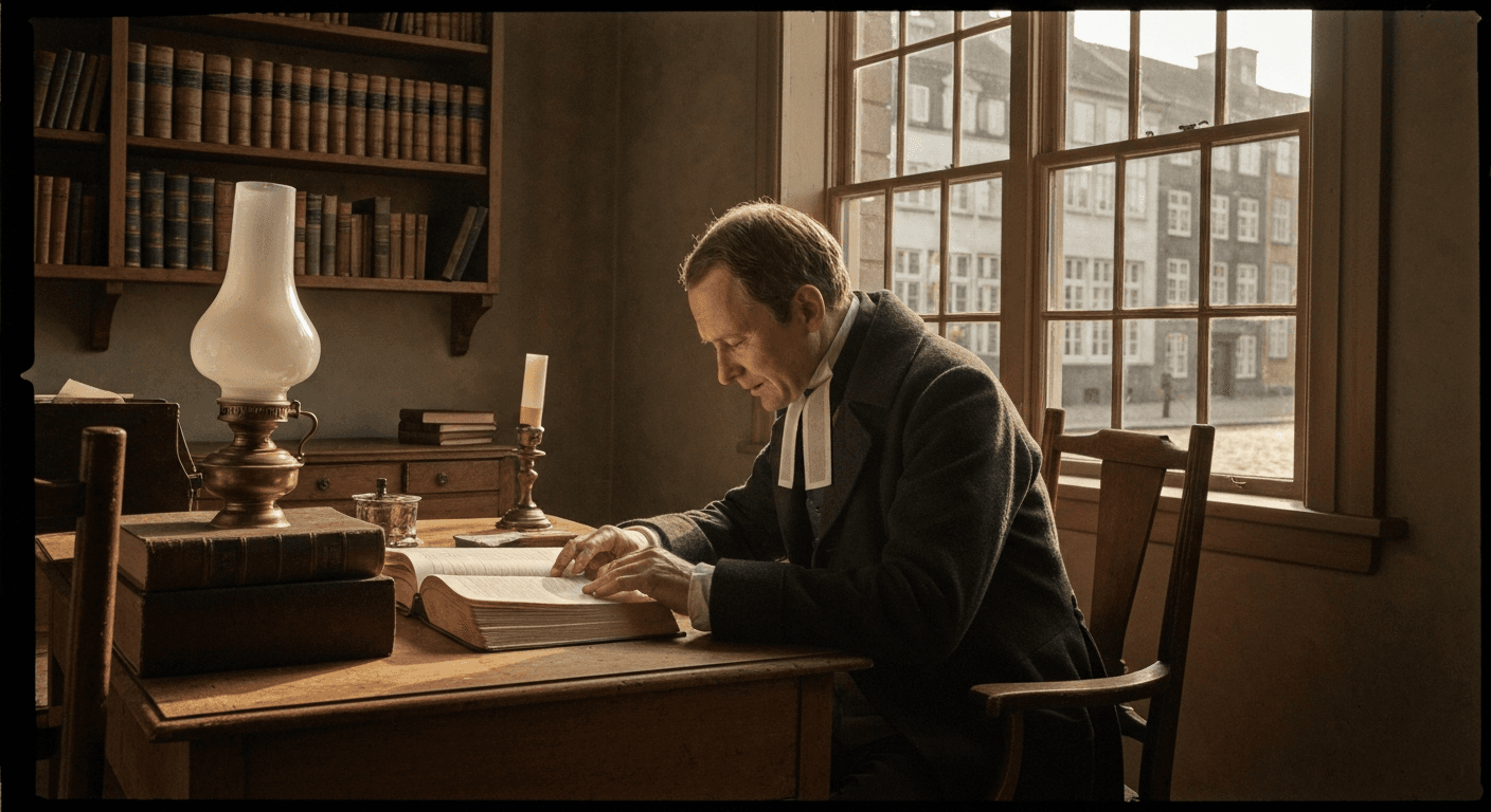 1810s Copenhagen: Grundtvig's Lutheran conversion testimony 1810s, a visual spiritual crisis to faith testimony in Denmark.