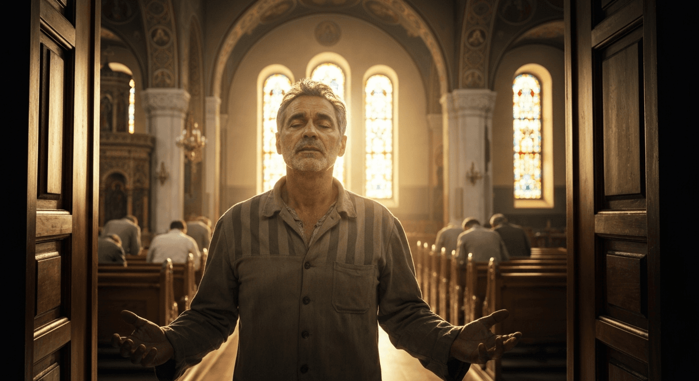 Richard Wurmbrand delivers christian persecution testimony Romania from a Bucharest underground church. Faith during communist imprisonment sustain...