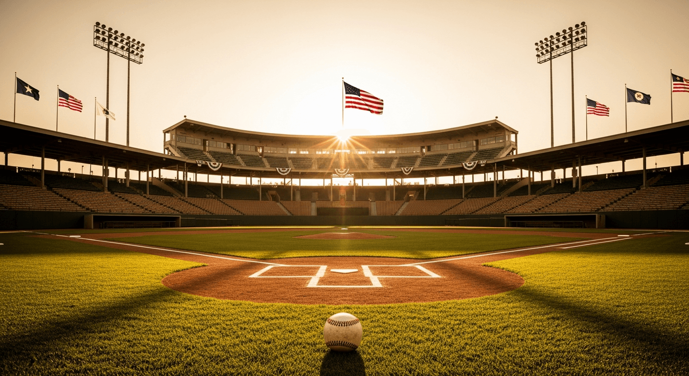 Jackie Robinson's faith through racial persecution testimony: Cross shadow falls on home plate, symbolizing his NY breakthrough.