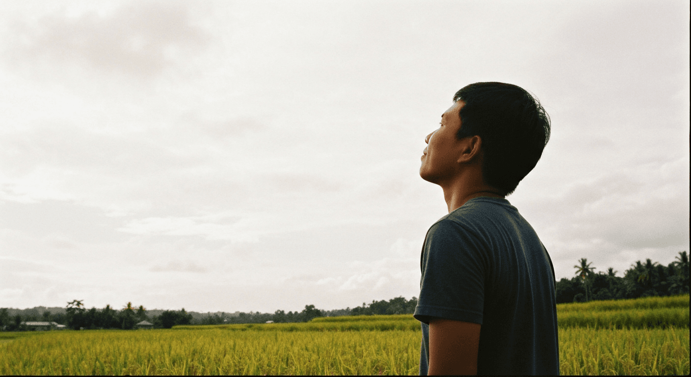 NFL player Christian witness. Tim Tebow, athlete testimony of faith, shares his Christian testimony at a modern event in Makati City, Philippines.