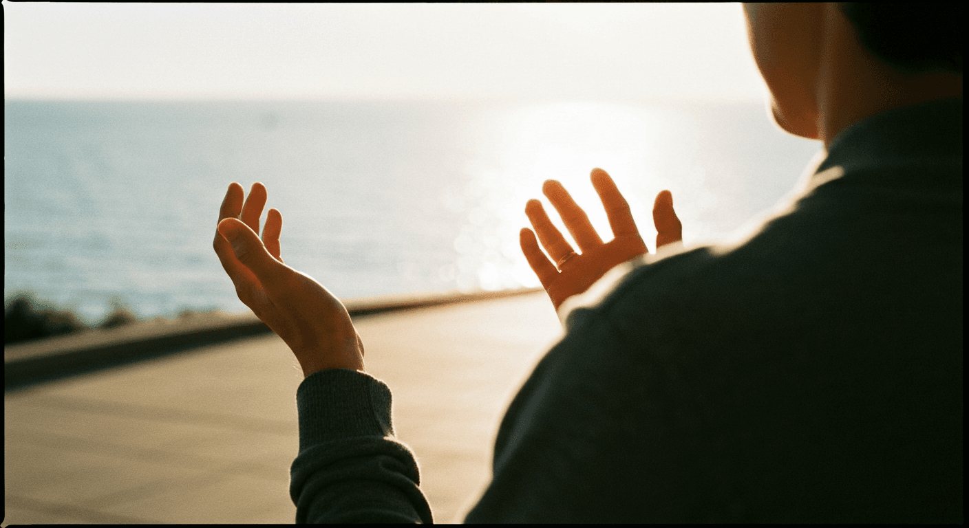 Matt Redman testimony: Kneeling in Bognor Regis, England. Inspiration struck for the 10000 Reasons story through Psalm 103 worship.