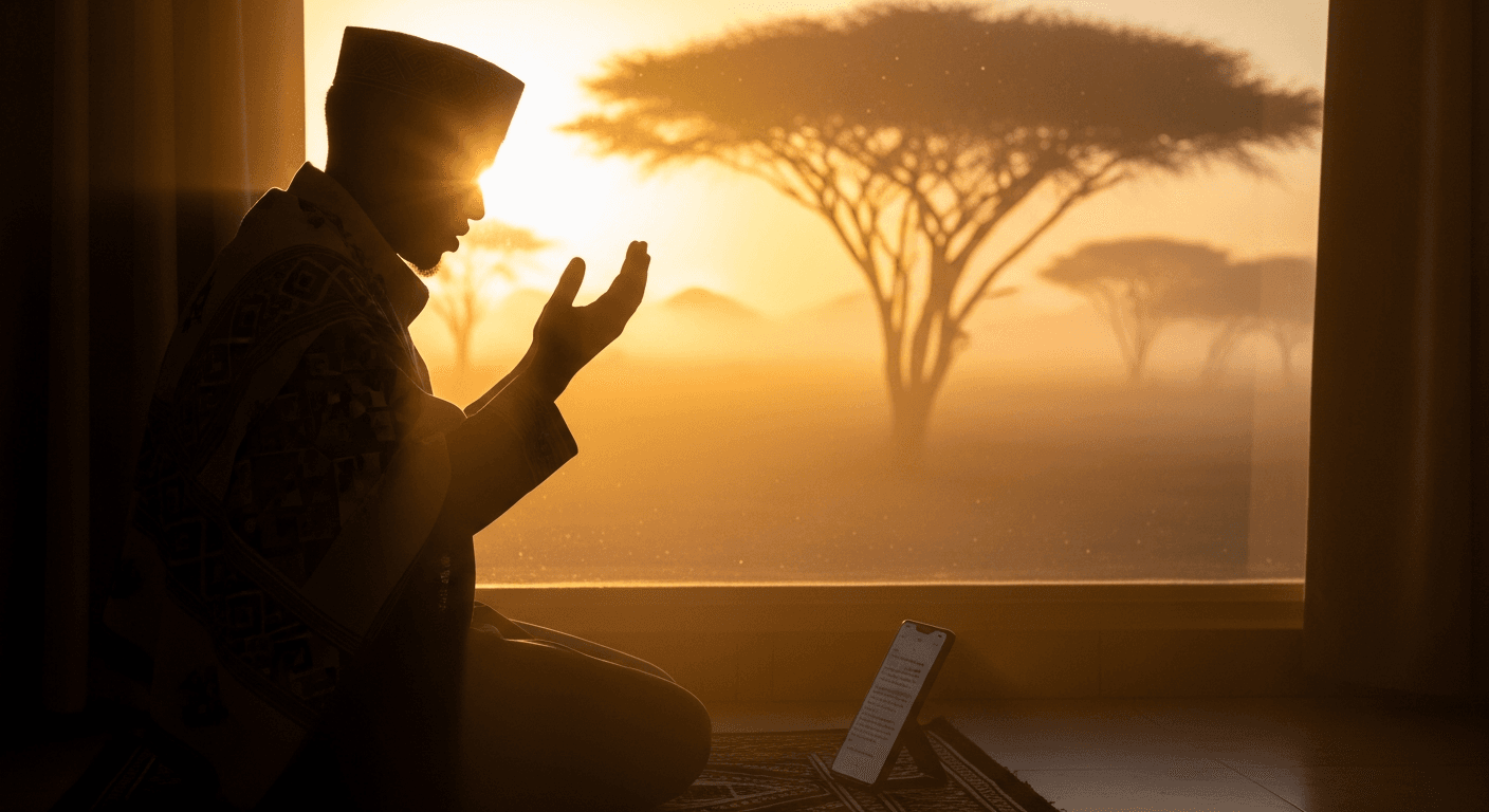 Somali Christian converts testimony meeting in Somalia. Faith under Islamic persecution thrives.