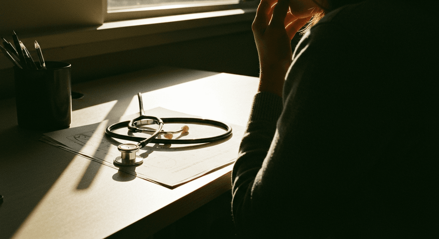 Trinidad: Man smiles after healing testimony stomach condition. Miraculous healing through faith at Pentecostal church.