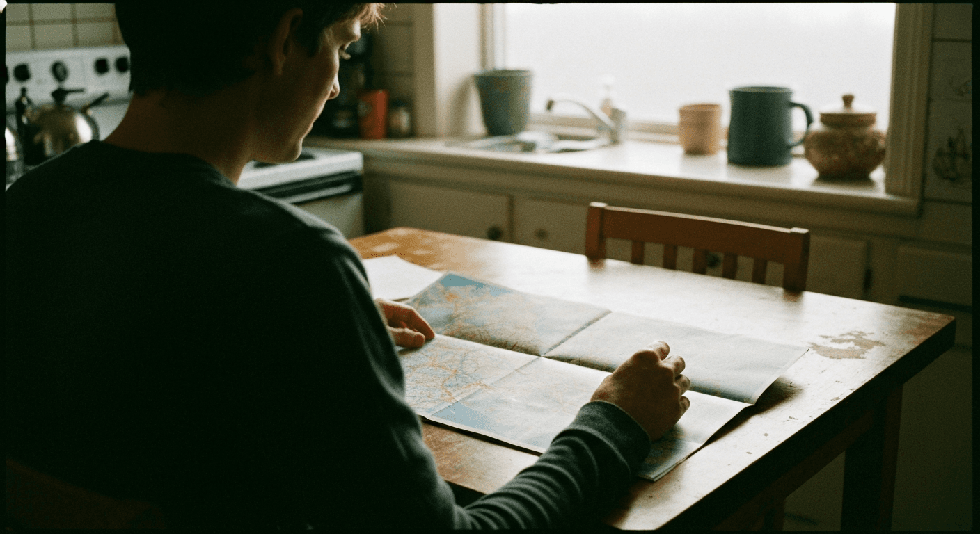 1950s Jim Elliot missionary testimony portrait; Ecuador's Curaray River. Christian missionary martyrdom Ecuador scene.