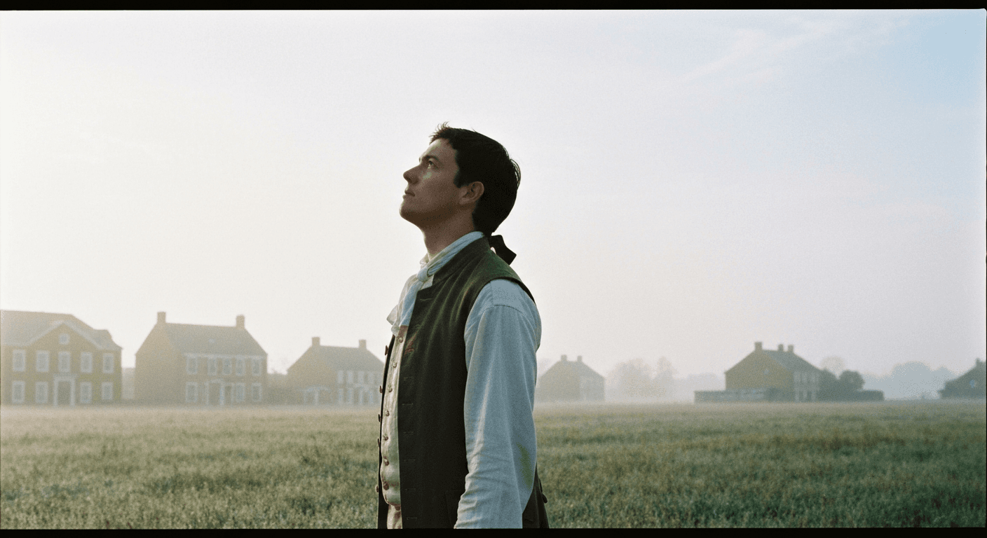 1796 Norway: Hans Nielsen Hauge's spiritual awakening testimony shows God calling farmer to preach in Tune. A divine calling field work scene.