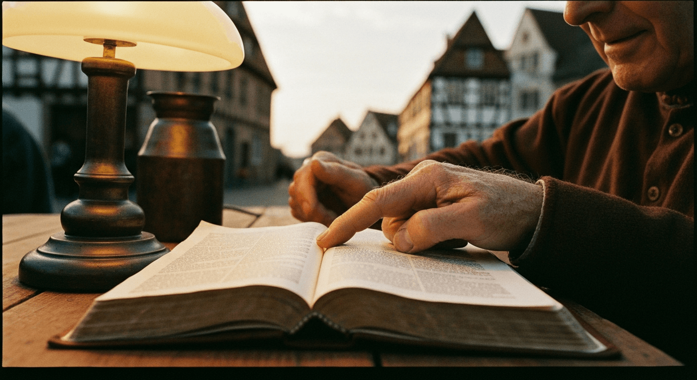 16th C woodcut depicts Hugh Latimer martyr testimony, a Protestant Reformation conversion story in Oxford, England.