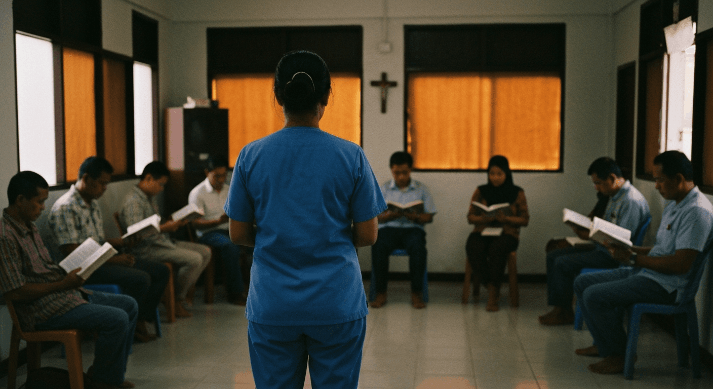 Nurse Sheila shares her christian testimony from brunei about jesus appeared in dream and underground church gathering despite persecution