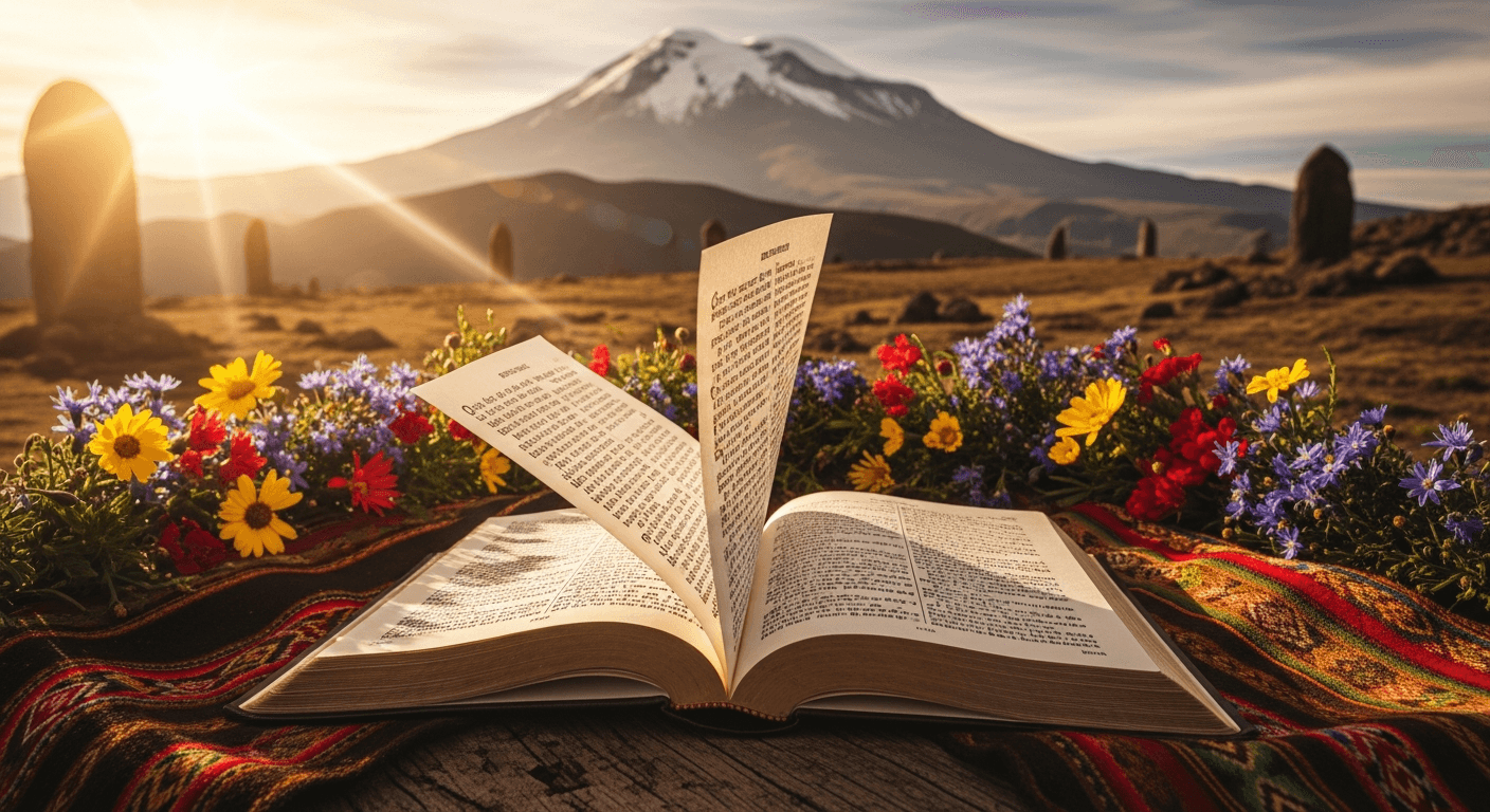 Chimborazo, Ecuador highlands: Quechua community transformation testimony. Bible translation miracle Ecuador; renewed hope.