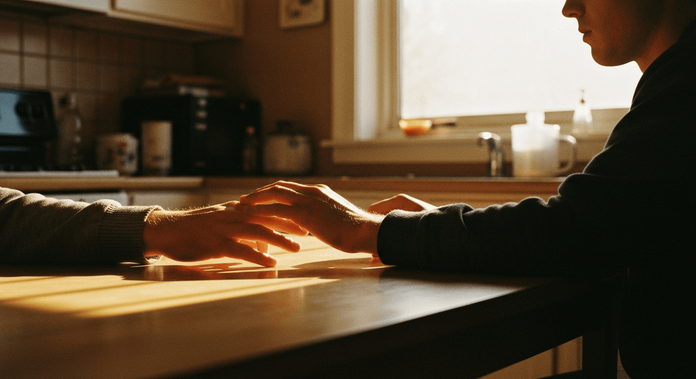 Bart Millard's i can only imagine true story: a visual testimony of an abusive father found Jesus, Greenville, TX. Family reconciliation.