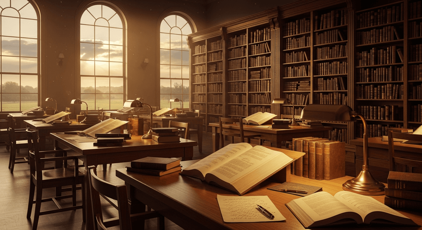 Medical books and stethoscope beside open Bible representing doctor Walker Percy conversion testimony from illness to Catholic novelist faith journey