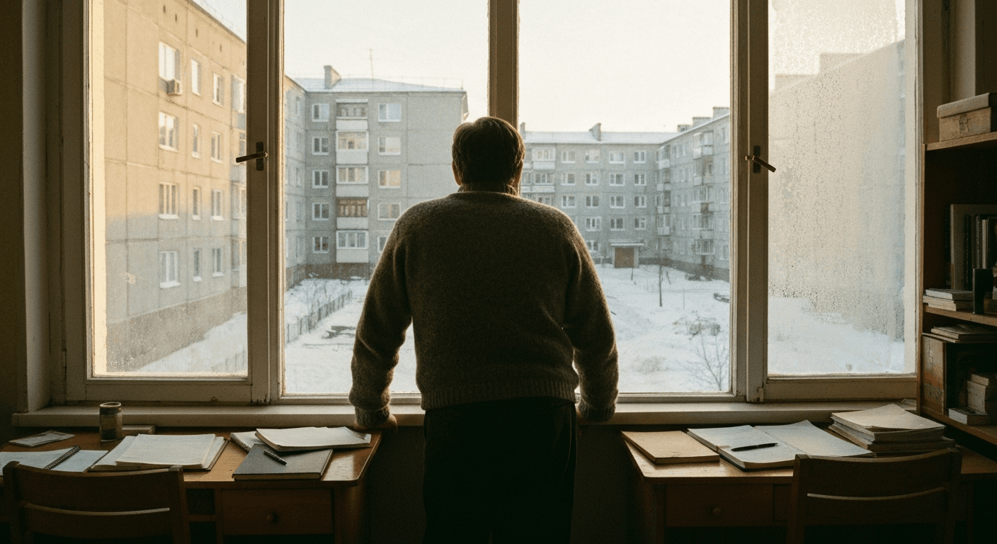 Foreign correspondent Peter Hitchens in Soviet-era Moscow reflecting on faith after witnessing communism collapse and human suffering