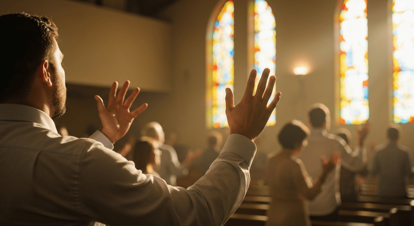 Daniel Kolenda Christ Nations leads blind healed evangelistic crusade. Healing miracles Africa testimony in action. Orlando, FL.