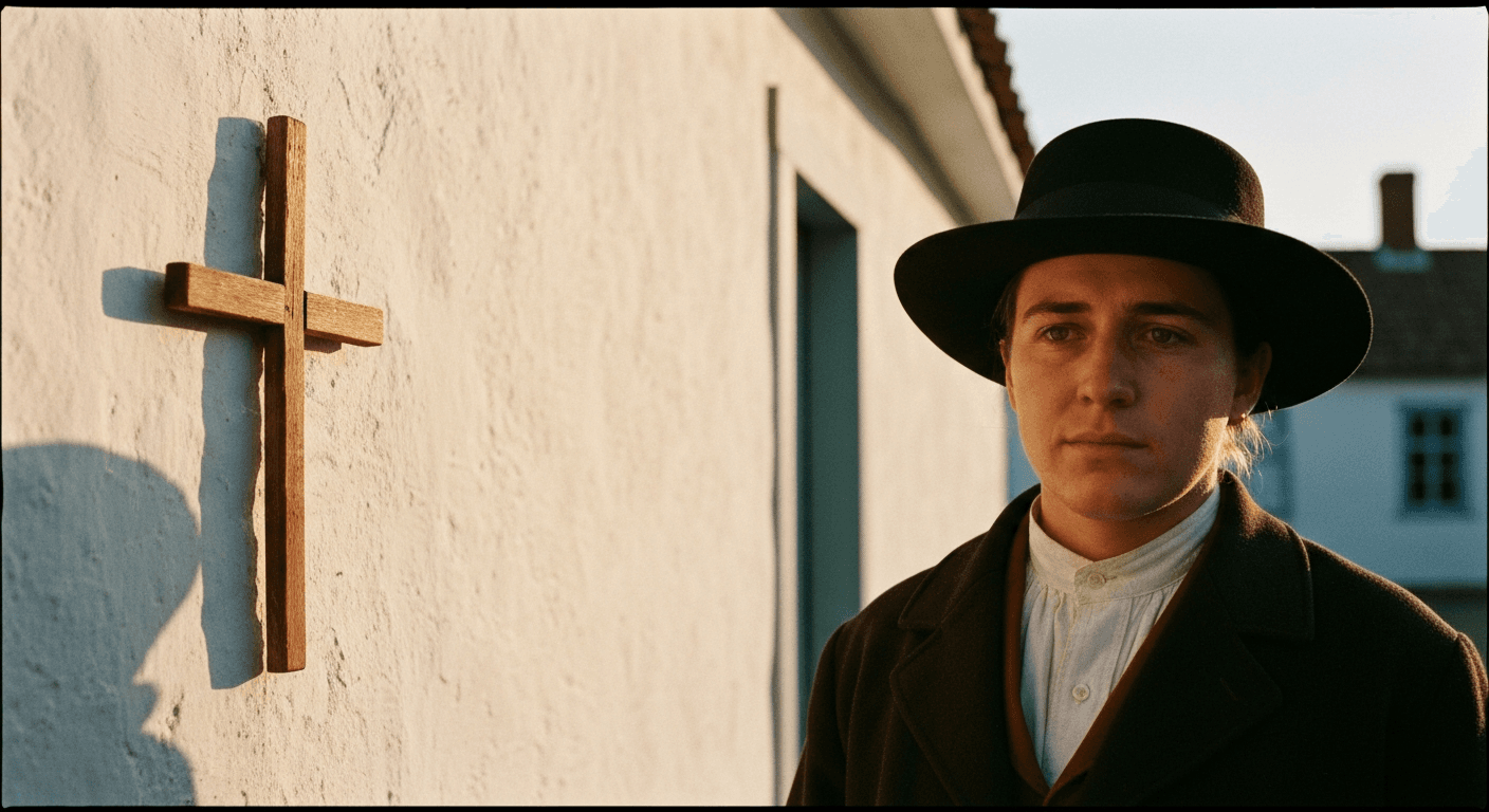 149 char Andrew Murray spiritual awakening: Dutch Reformed Church members in prayer during Wellington, South Africa revival testimony. Prayer reviv...