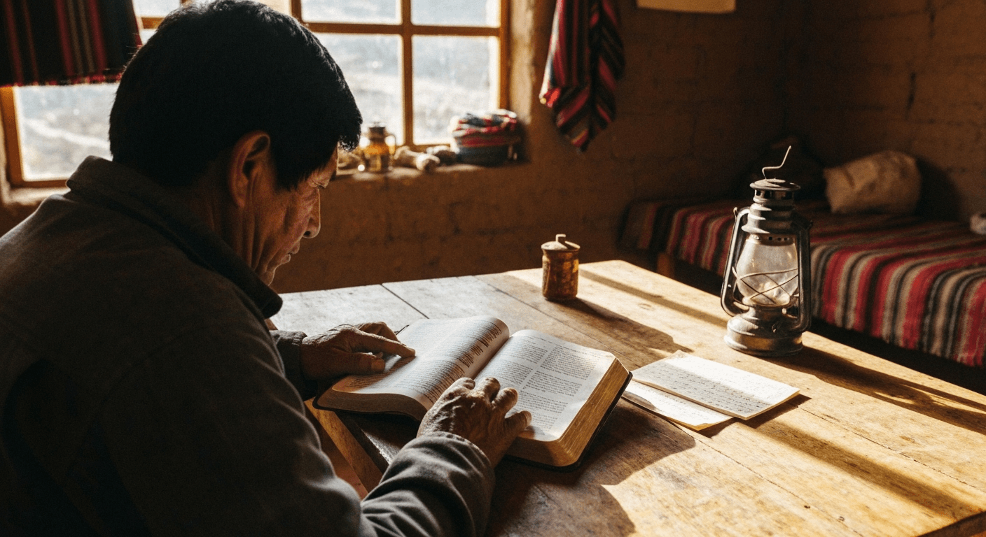 1980s Ayacucho: Quechua bible translator testimony Peru; faith during persecution testimony amid Shining Path conflict.