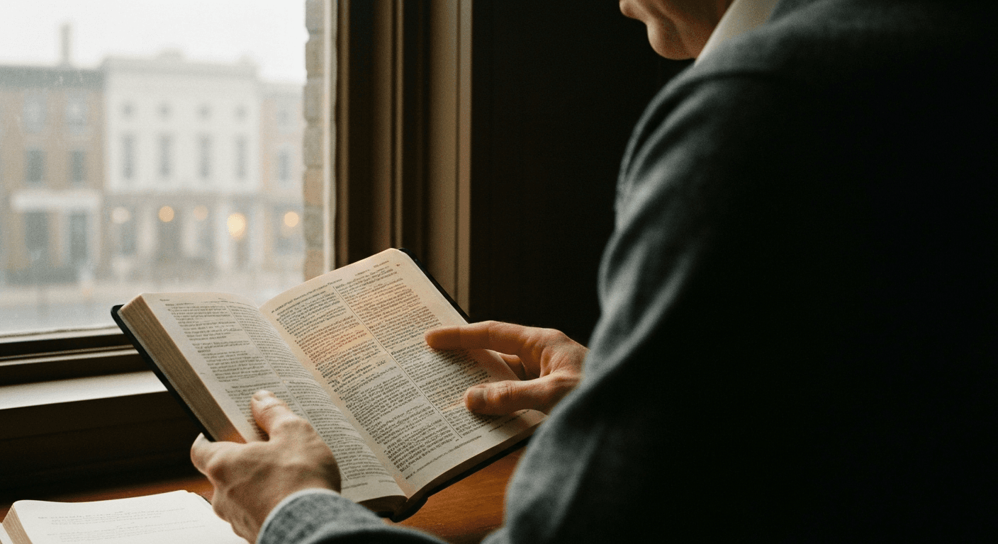 Historical photo shows Christian athlete Eric Liddell, olympic runner missionary story, standing in Tianjin, China. Faith deepened with his service.