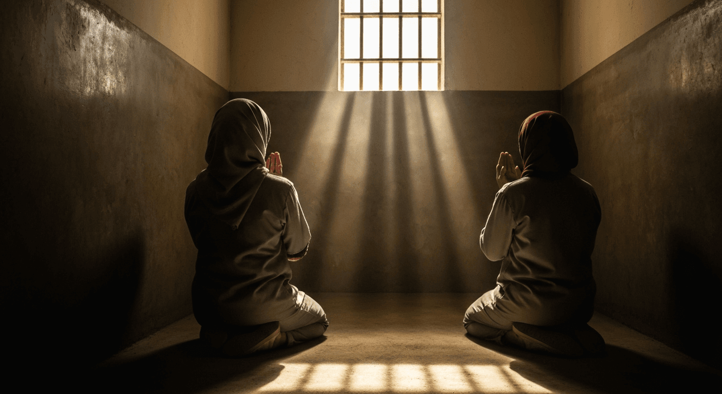 Tehran: Iranian women share their christian testimony iran prison after God's protection in prison. Evin Prison persecution testimony.