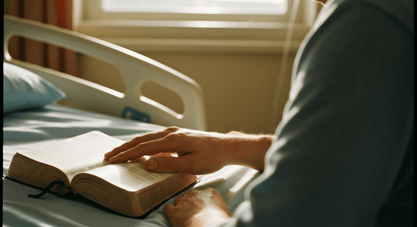 Smiling Lindsay Bruce, a "cancer free testimony Scottish churches", shares her "ovarian cancer healed Scotland" story. Modern healing in Scotland.