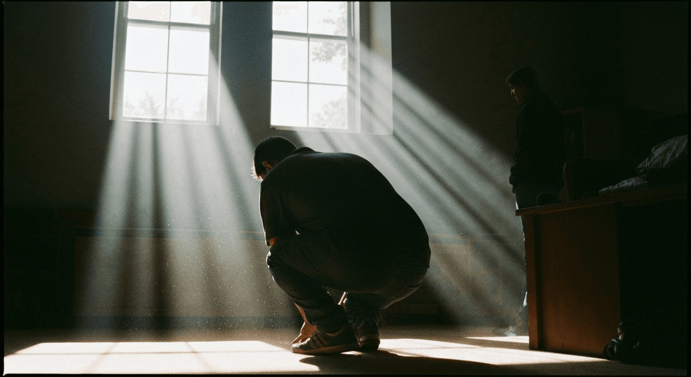 Lecrae testimony salvation story: Houston scene depicts rapper converted to Christianity, sharing his street life testimony.